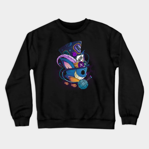 Weird Hatter Crewneck Sweatshirt by Vallina84